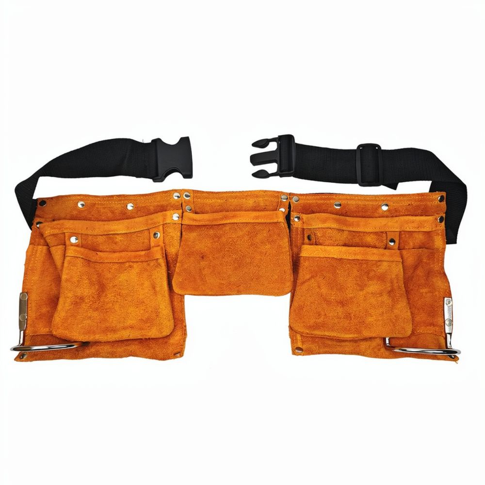 Leather Tool Storage Bag For D - Heavy Equipment Electrician recension och pris