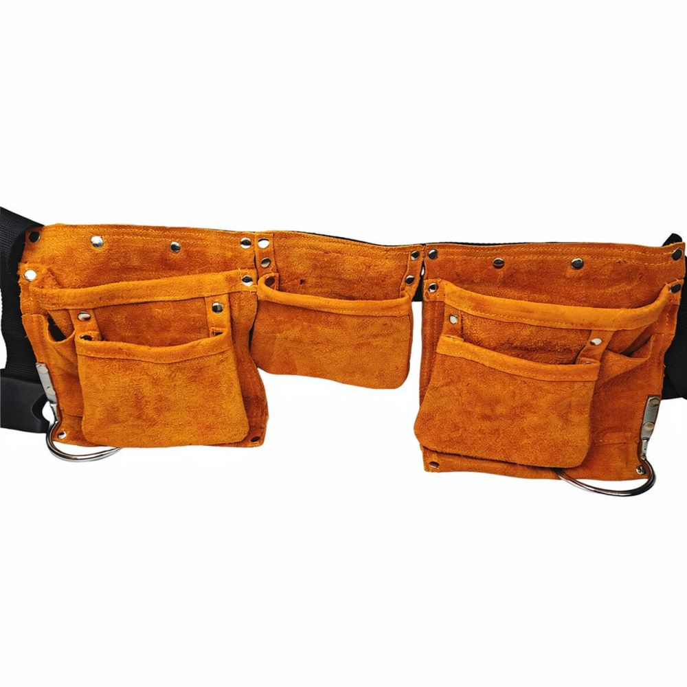 Leather Tool Storage Bag For D - Heavy Equipment Electrician recension och pris